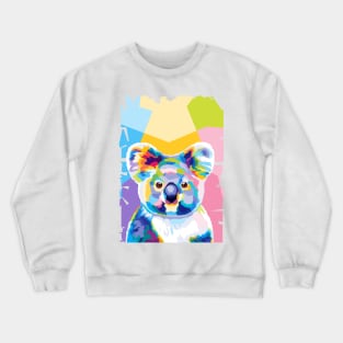 Koala Wpap Art Crewneck Sweatshirt